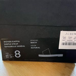 Womens Jcrew sandals brand new never worn